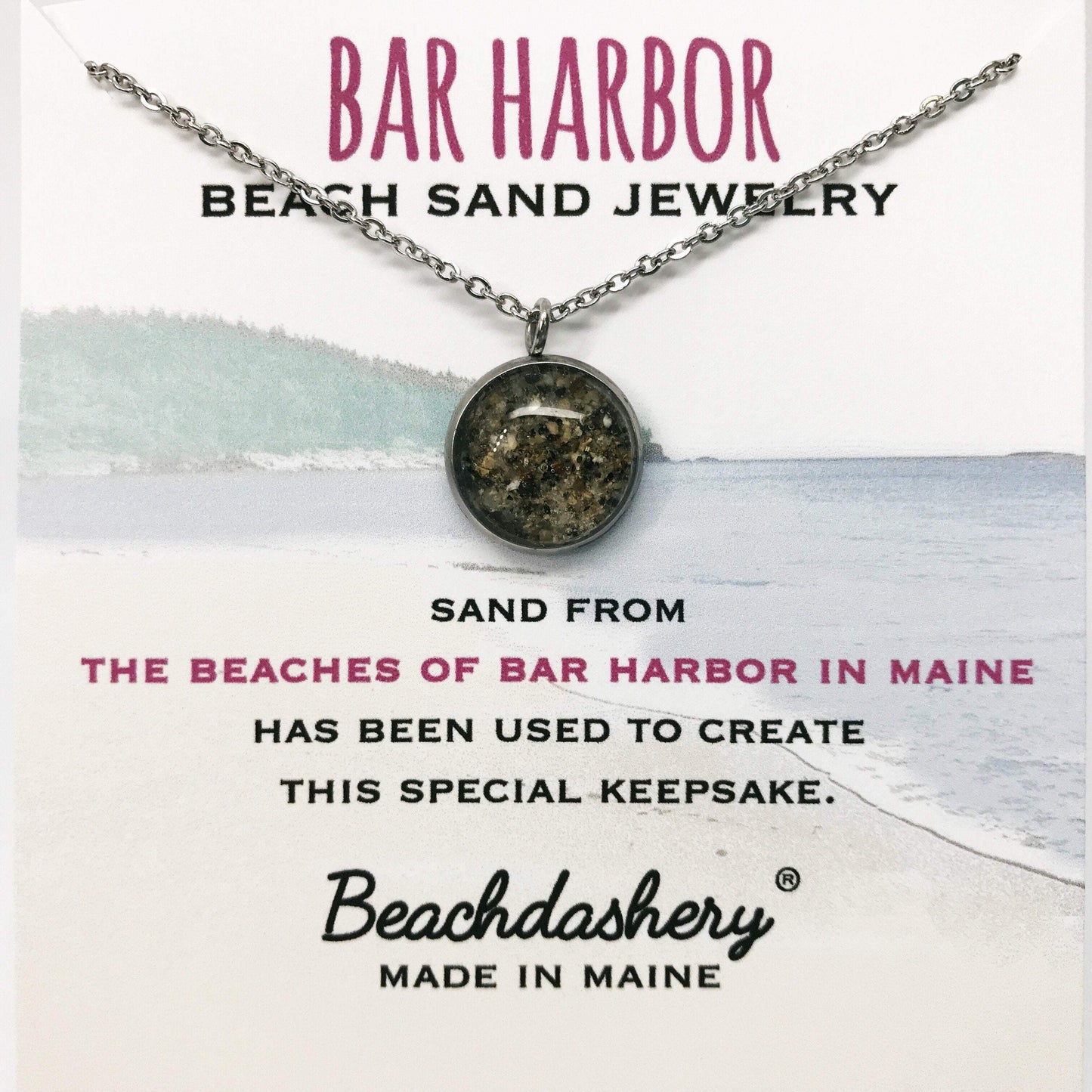 Bar Harbor Beach Maine Sand Jewelry Beachdashery® Jewelry