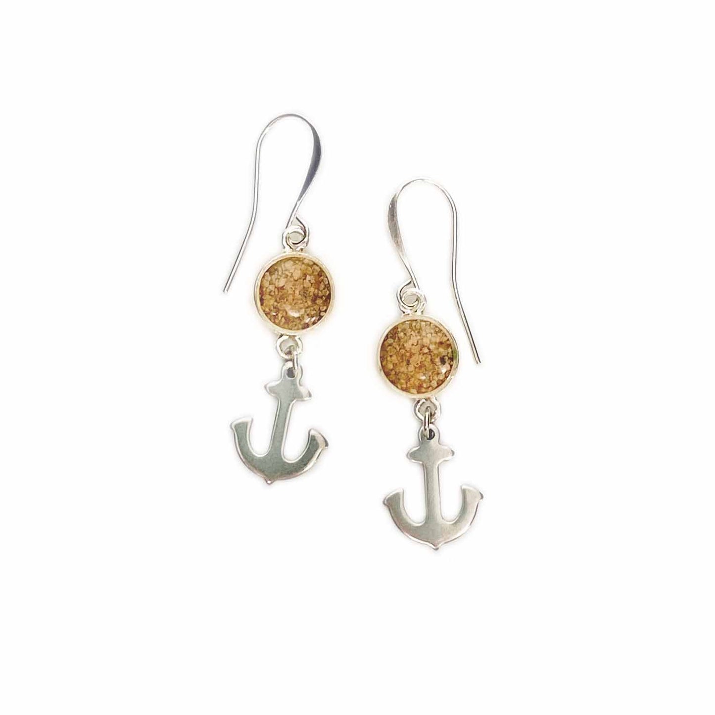 Load image into Gallery viewer, Anchor Charm Earrings
