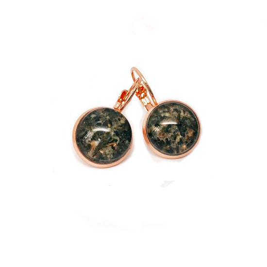 Load image into Gallery viewer, Dangle Rose Gold Earrings 
