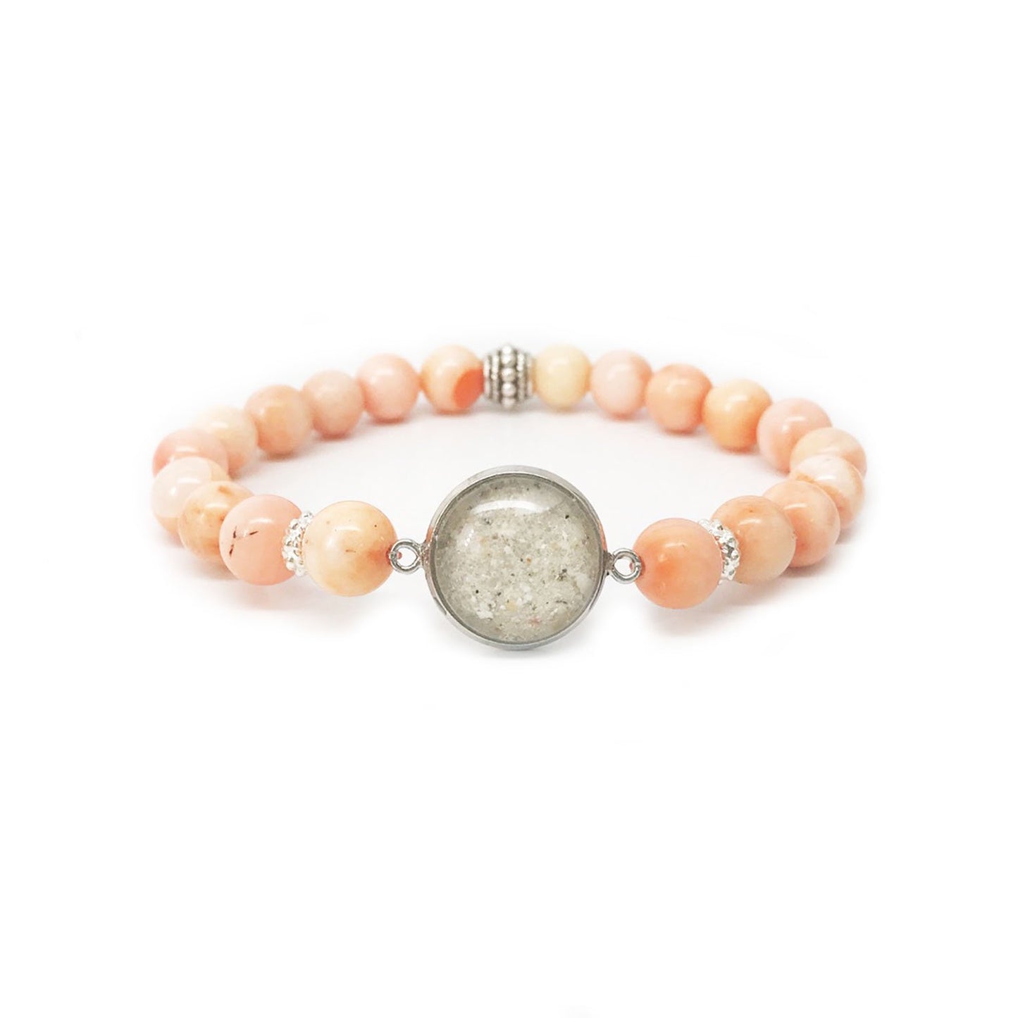 Opal Stone Bracelet-Healing Meditation Natural Galaxy Sea Sediment Bracelet