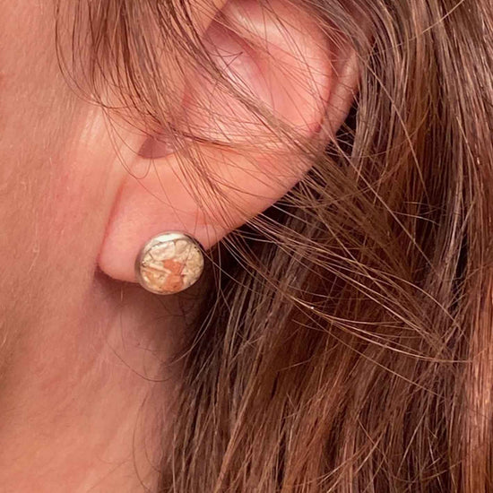 Post Gold Earrings