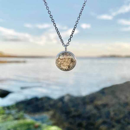 Beach Necklace Small Round