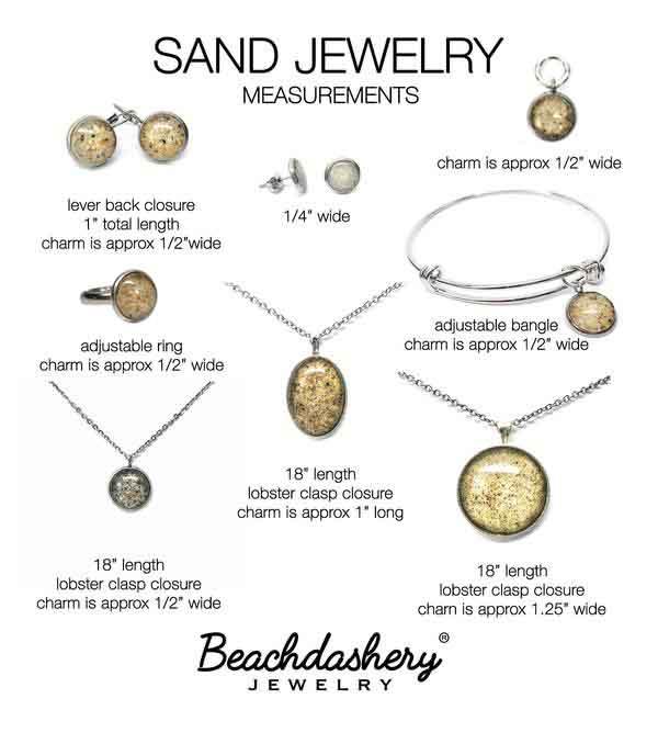 Load image into Gallery viewer, Bethany Beach Delaware Sand Jewelry Beachdashery
