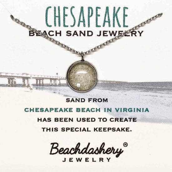 Load image into Gallery viewer, Chesapeake Beach Virginia Sand Jewelry Beachdashery
