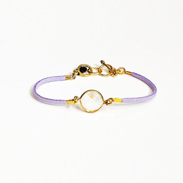 Elise Marie Designs Crystal Purple Bracelet Beachdashery® Jewelry