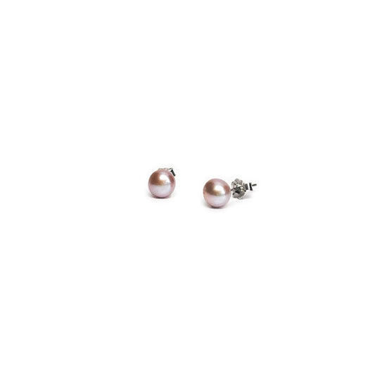 Freshwater Pearl Post Earrings in Rose Beachdashery® Jewelry