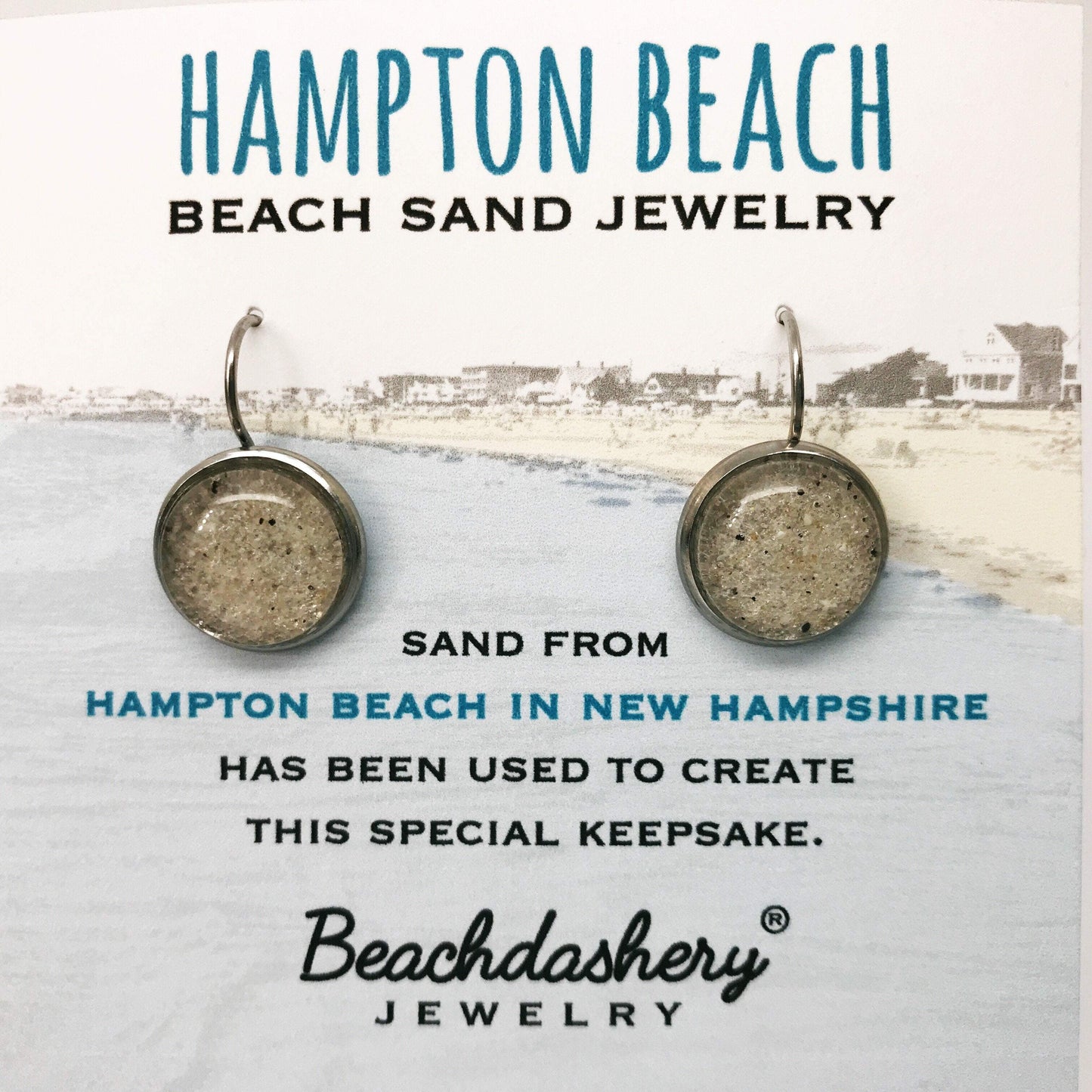 Load image into Gallery viewer, Hampton Beach New Hampshire Sand Jewelry Beachdashery
