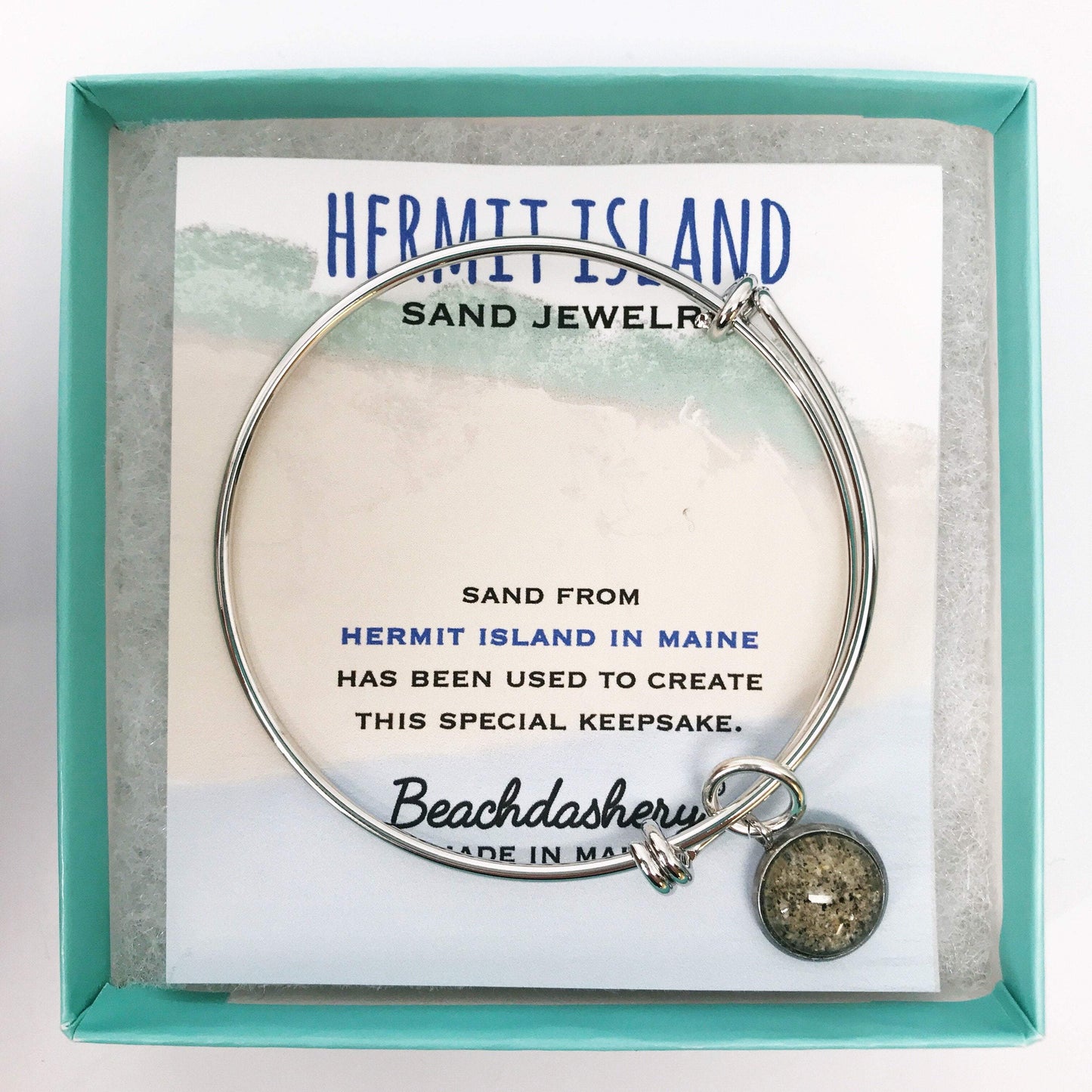 Hermit Island Beach Maine Sand Jewelry Beachdashery