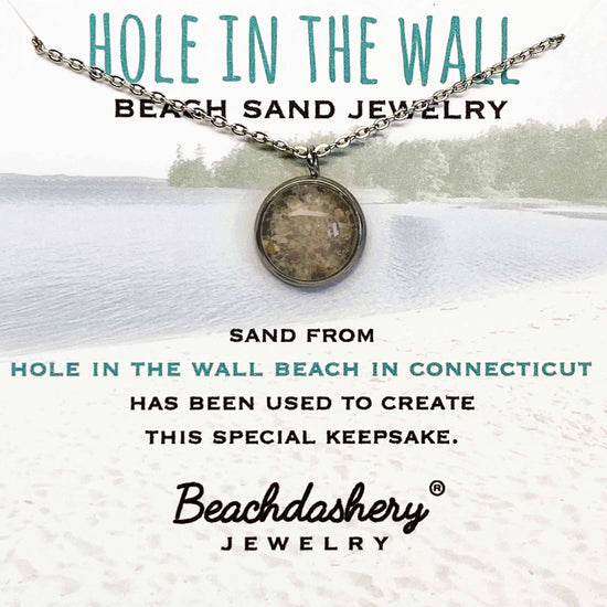 Hole in the Wall Beach Connecticut Sand Jewelry Beachdashery® Jewelry