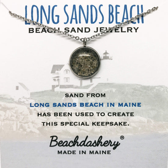 Load image into Gallery viewer, Long Sands Beach Maine Sand Jewelry Beachdashery
