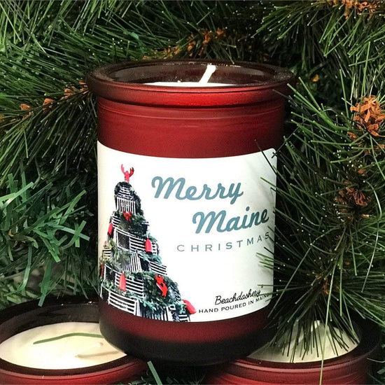 Merry Maine Christmas Soy Candle Beachdashery® Jewelry