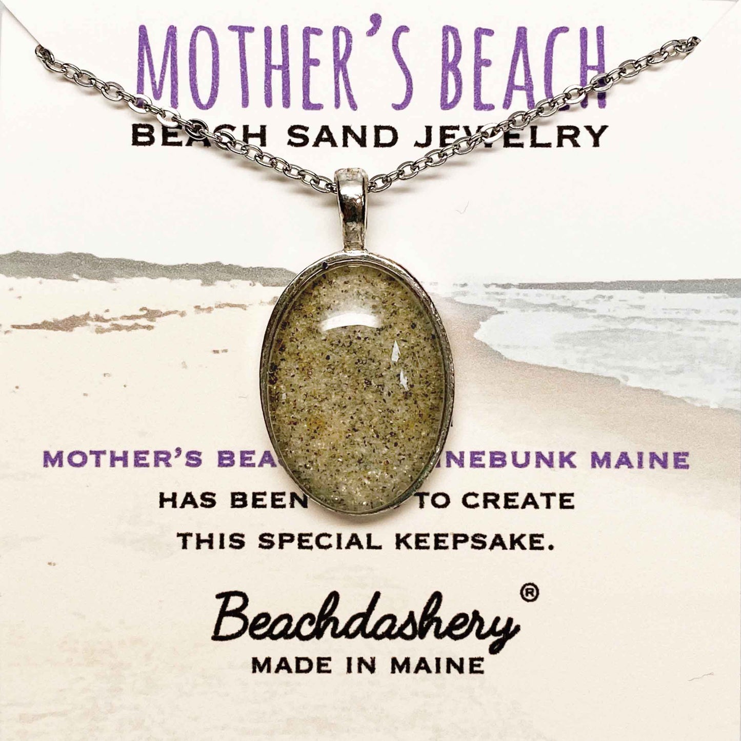 Mother's Beach Maine Sand Jewelry Beachdashery