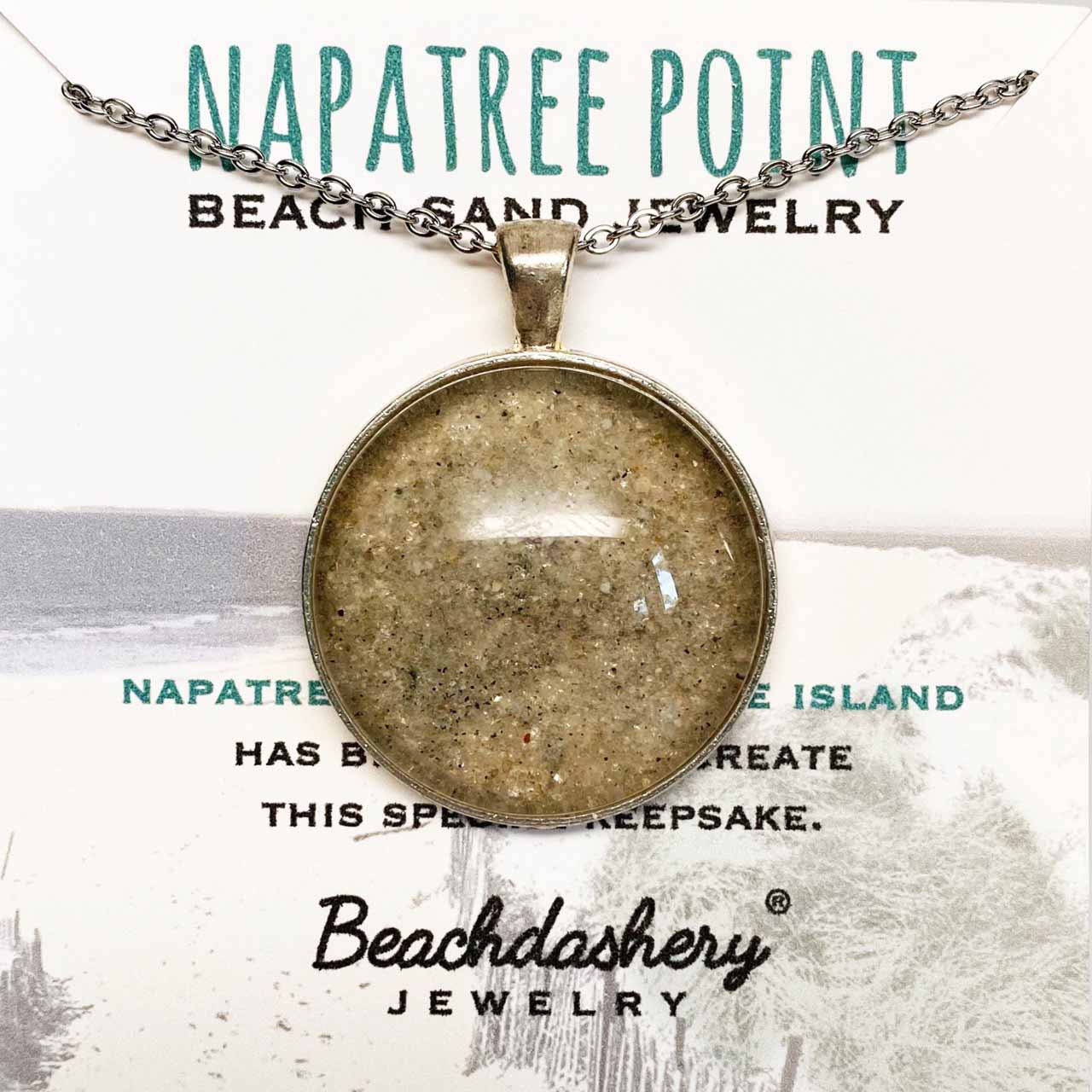 Load image into Gallery viewer, Napatree Point Beach Rhode Island Sand Jewelry Beachdashery
