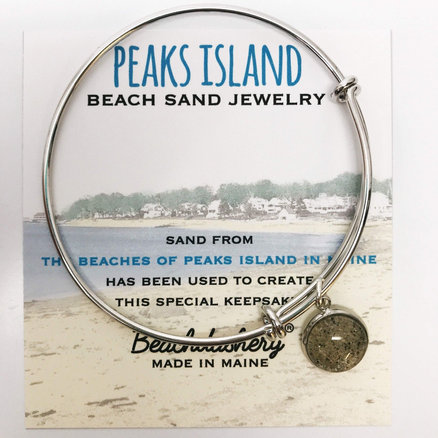 Peaks Island Beach Maine Sand Jewelry Beachdashery
