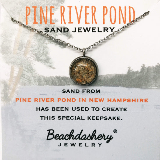 Load image into Gallery viewer, Pine River Pond New Hampshire Sand Jewelry Beachdashery

