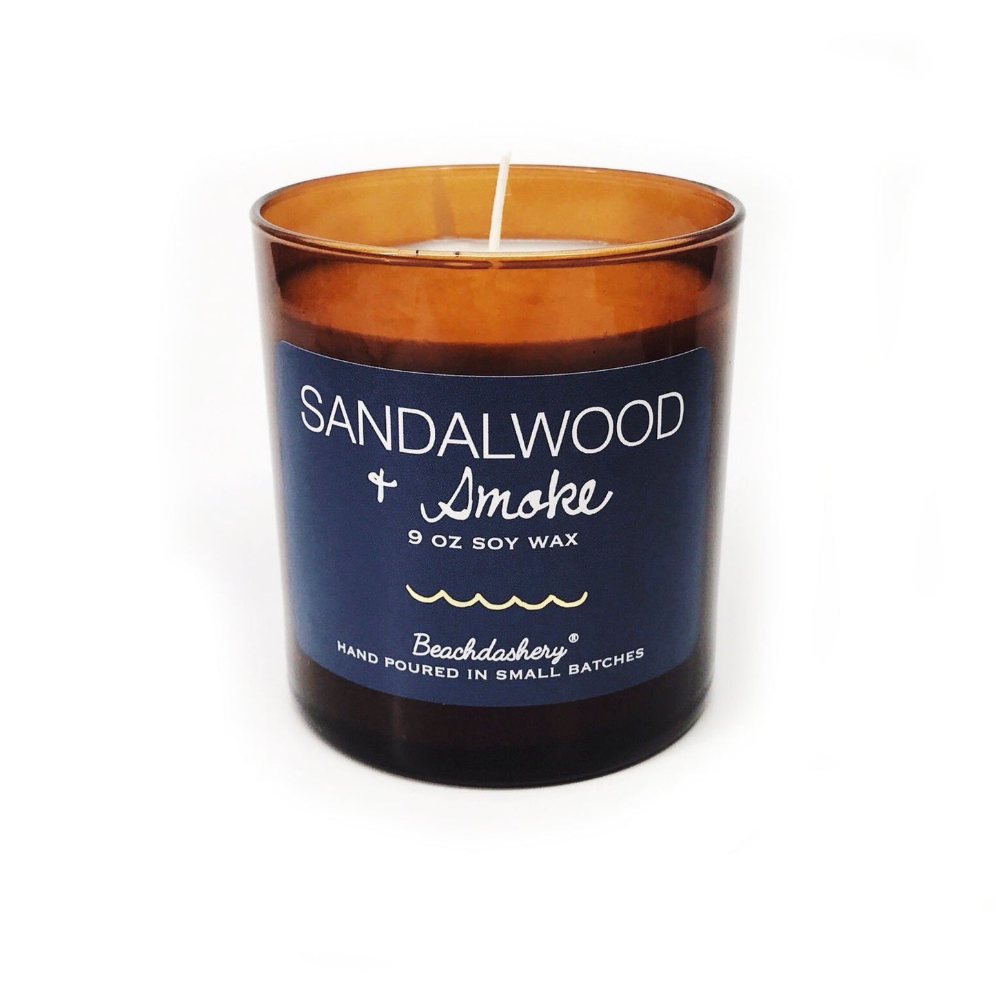 Sandalwood and Smoke Soy Candle Beachdashery® Jewelry