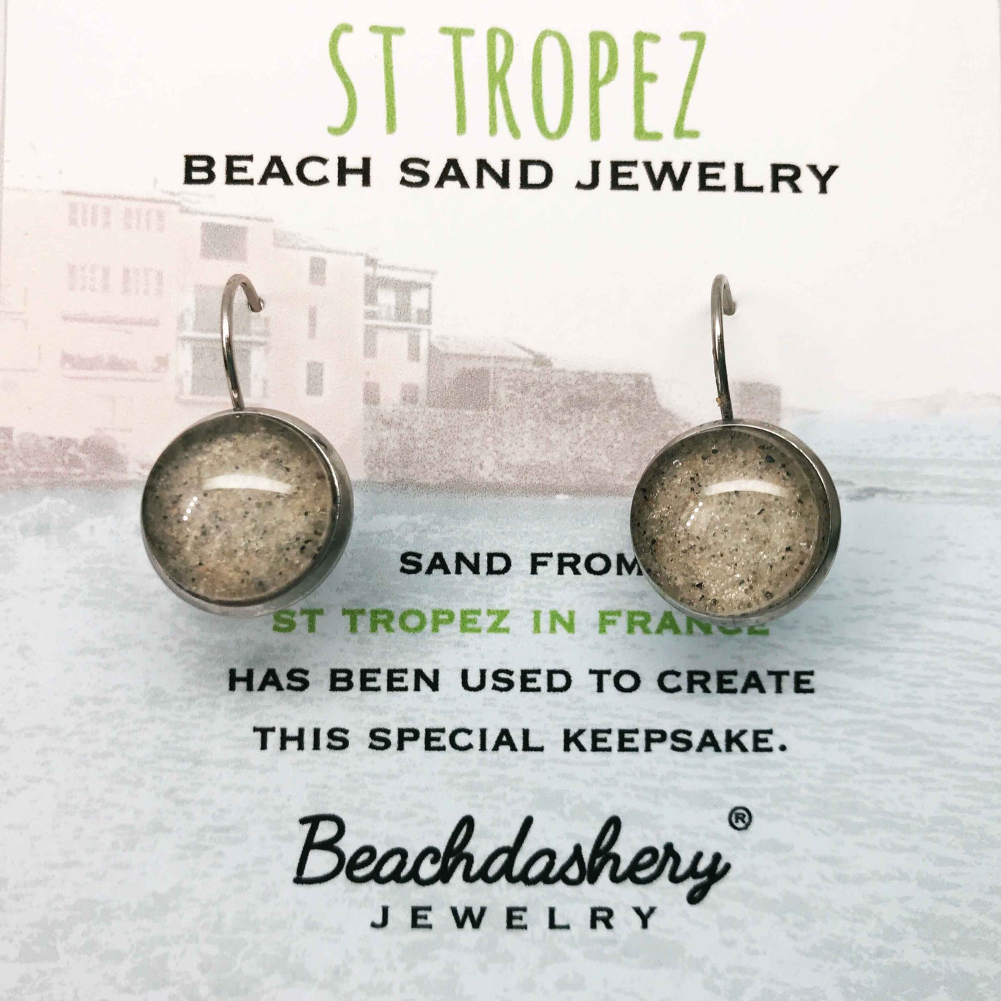 Load image into Gallery viewer, St Tropez France Beach Sand Jewelry Beachdashery
