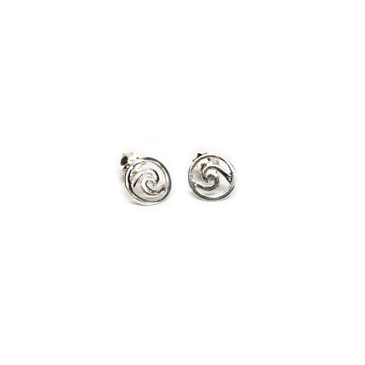 Sterling Silver Wave Earrings Beachdashery® Jewelry