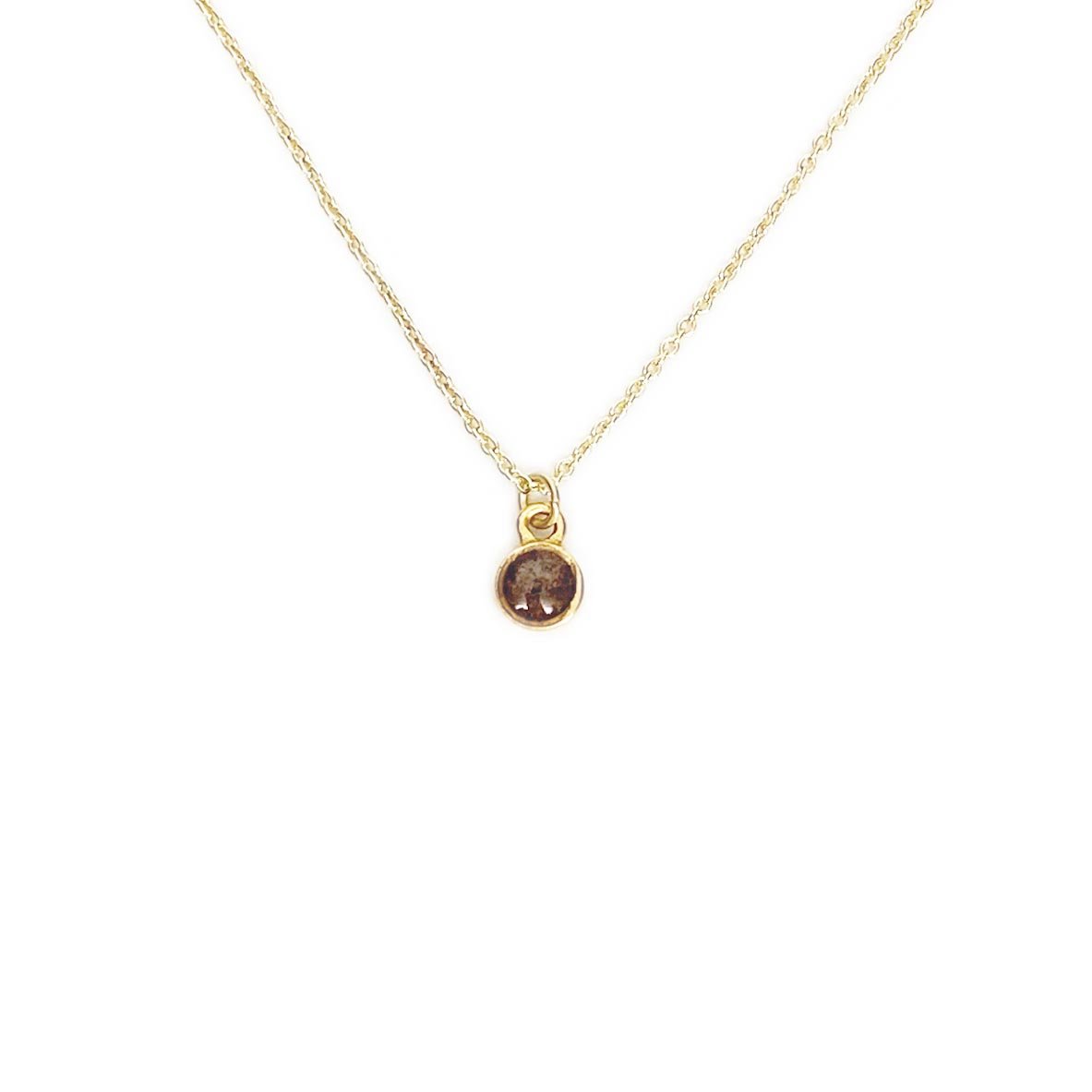Tiny Charm Necklace in Gold