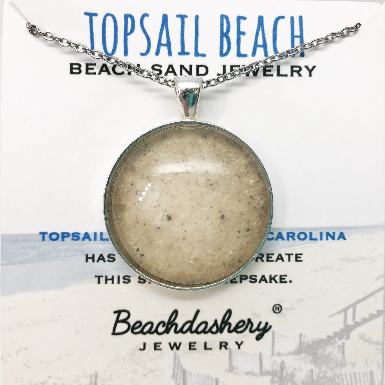 Topsail Beach North Carolina Sand Jewelry Beachdashery