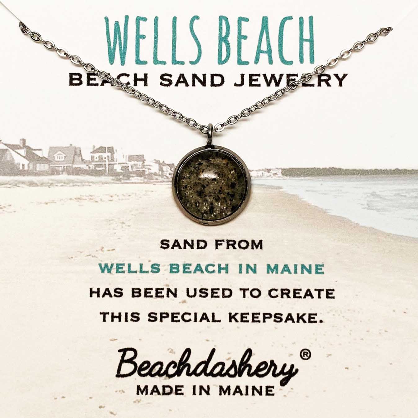 Wells Beach Maine Sand Jewelry Beachdashery