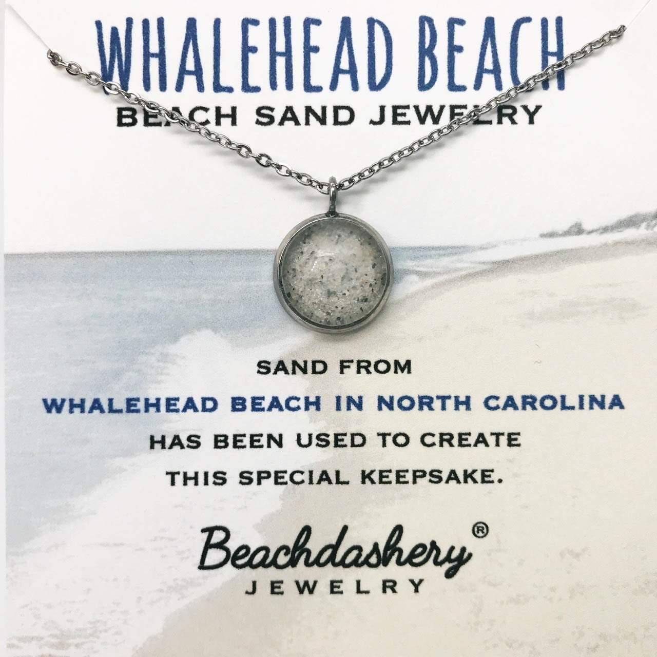 Load image into Gallery viewer, Whalehead Beach North Carolina Sand Jewelry Beachdashery
